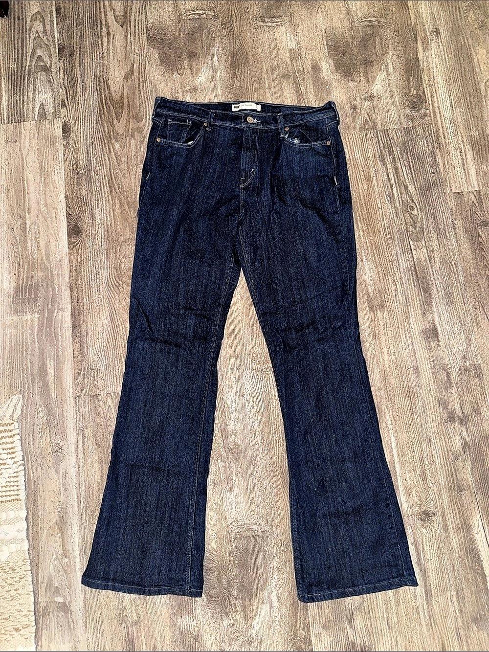 Levi 515 Bootcut Jeans Blue Waist 31 Long